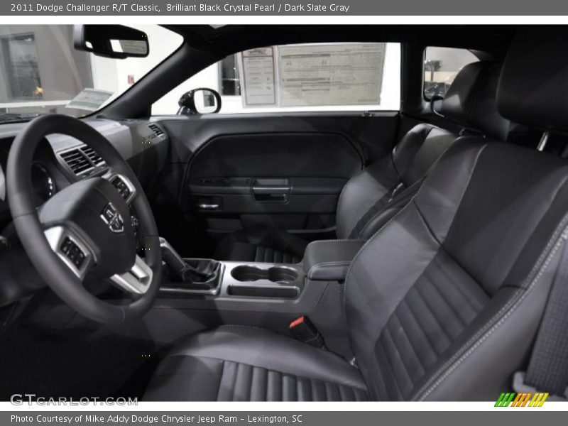  2011 Challenger R/T Classic Dark Slate Gray Interior