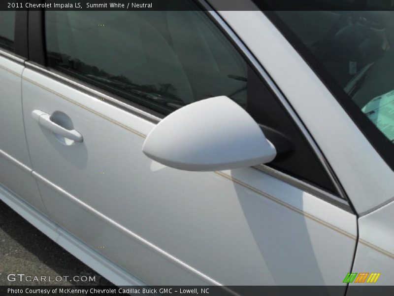 Summit White / Neutral 2011 Chevrolet Impala LS