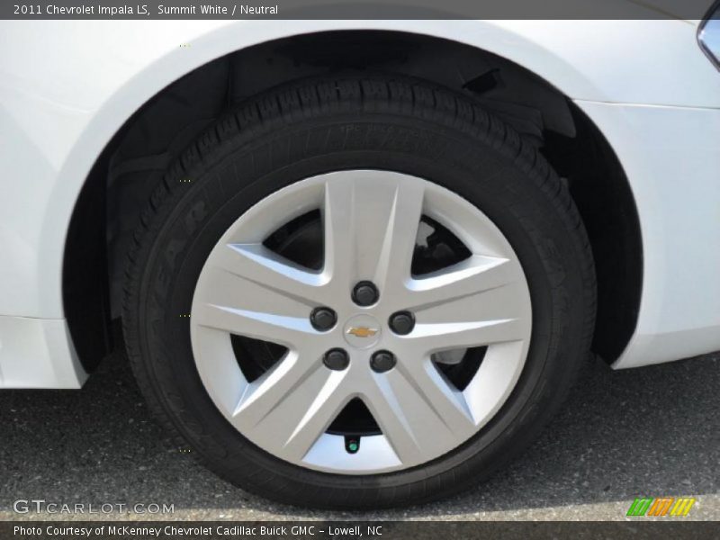 Summit White / Neutral 2011 Chevrolet Impala LS