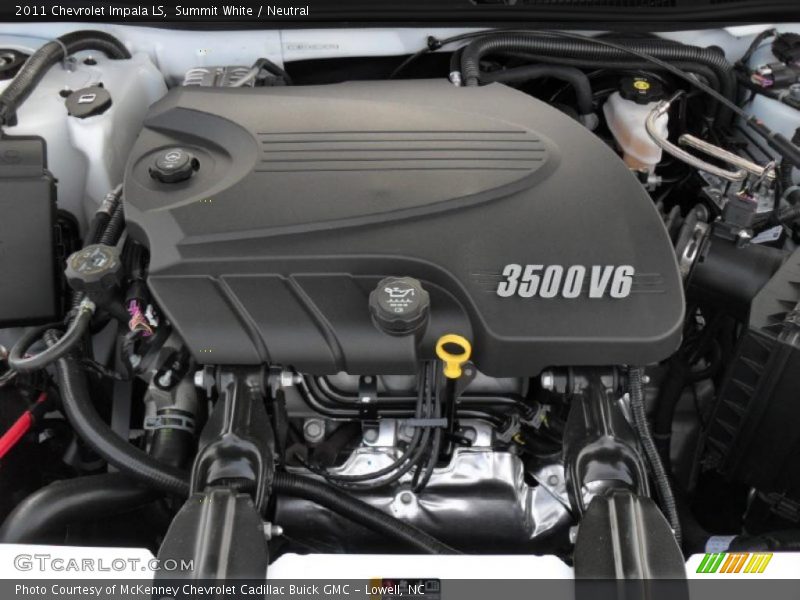 Summit White / Neutral 2011 Chevrolet Impala LS
