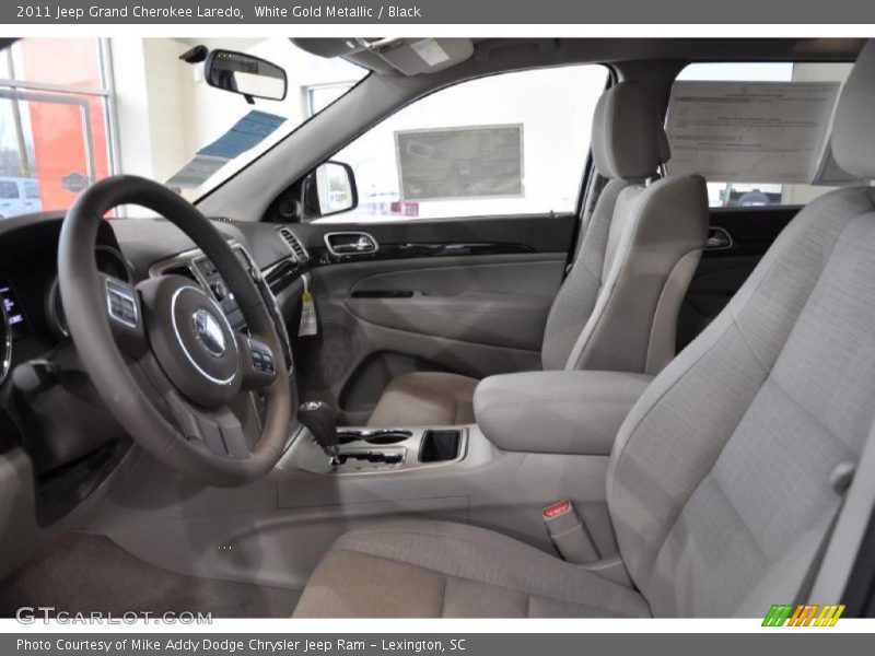 White Gold Metallic / Black 2011 Jeep Grand Cherokee Laredo