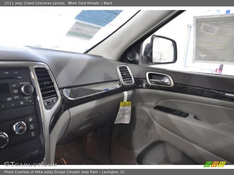 White Gold Metallic / Black 2011 Jeep Grand Cherokee Laredo
