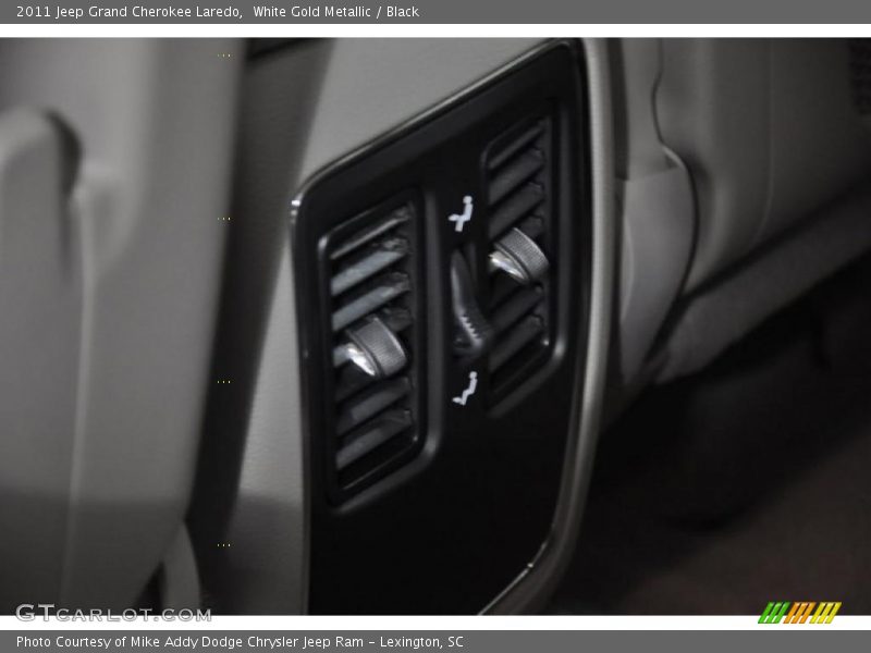 White Gold Metallic / Black 2011 Jeep Grand Cherokee Laredo