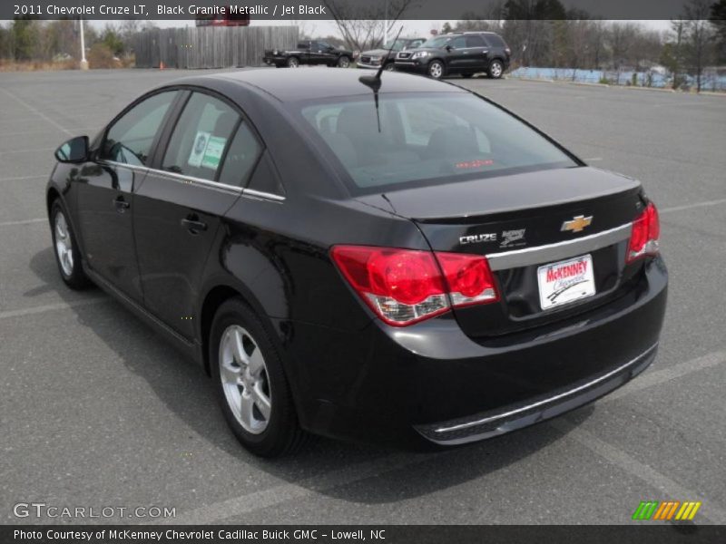 Black Granite Metallic / Jet Black 2011 Chevrolet Cruze LT