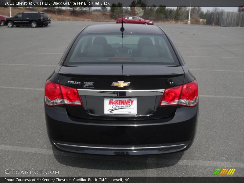 Black Granite Metallic / Jet Black 2011 Chevrolet Cruze LT