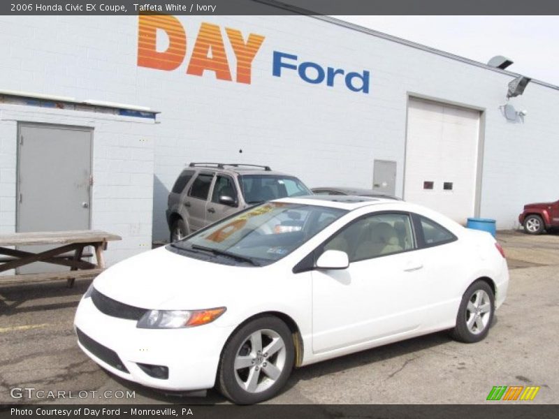 Taffeta White / Ivory 2006 Honda Civic EX Coupe