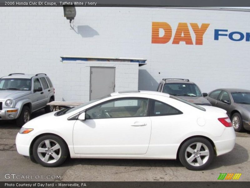 Taffeta White / Ivory 2006 Honda Civic EX Coupe