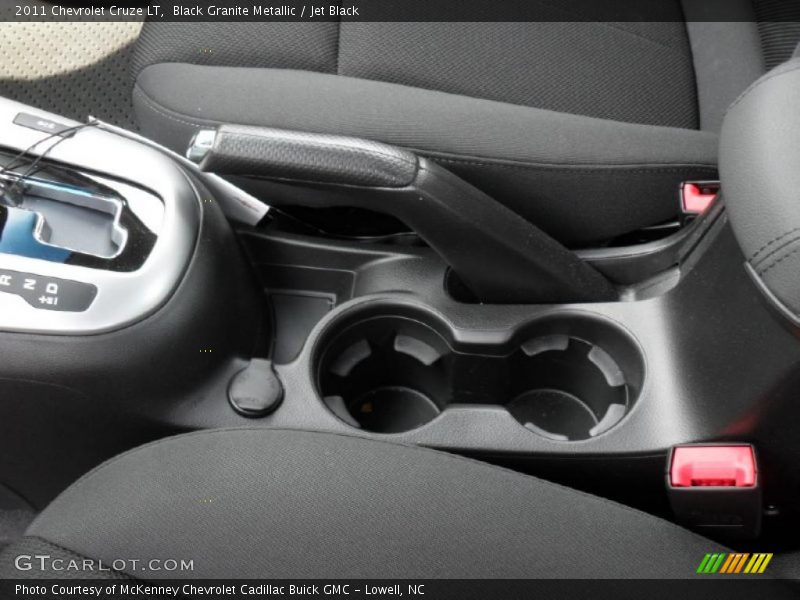Black Granite Metallic / Jet Black 2011 Chevrolet Cruze LT