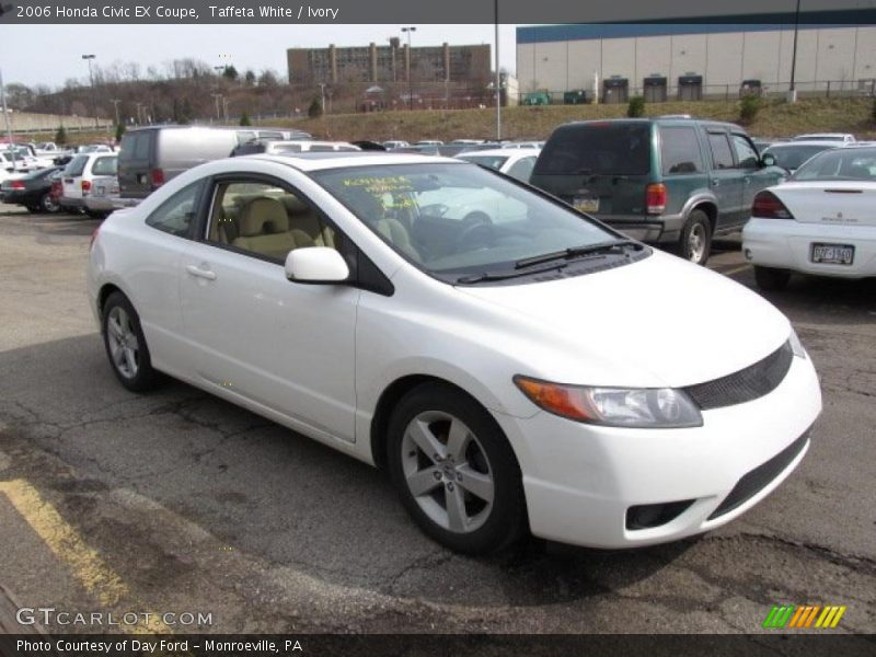 Taffeta White / Ivory 2006 Honda Civic EX Coupe