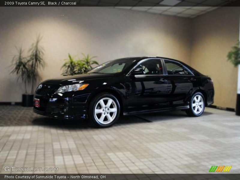 Black / Charcoal 2009 Toyota Camry SE