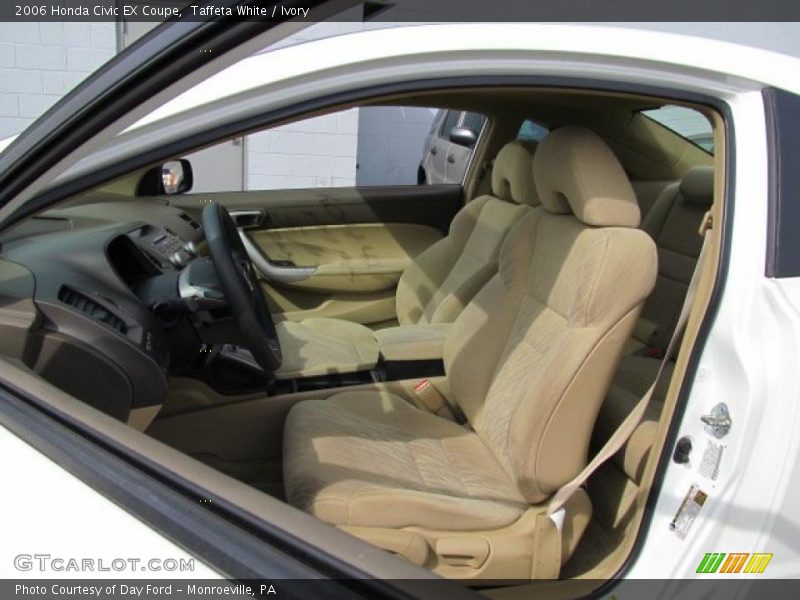 Taffeta White / Ivory 2006 Honda Civic EX Coupe