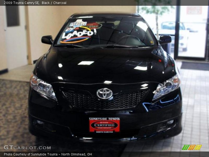 Black / Charcoal 2009 Toyota Camry SE