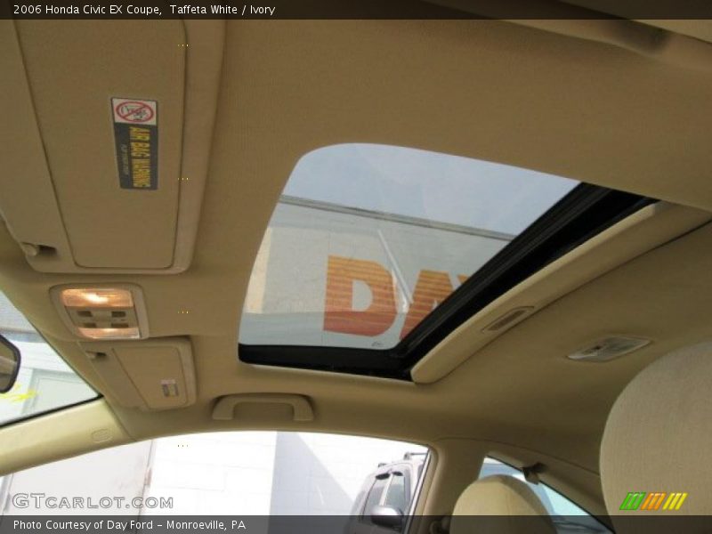 Taffeta White / Ivory 2006 Honda Civic EX Coupe