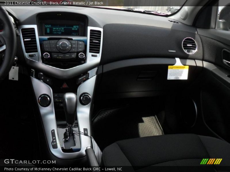 Black Granite Metallic / Jet Black 2011 Chevrolet Cruze LT