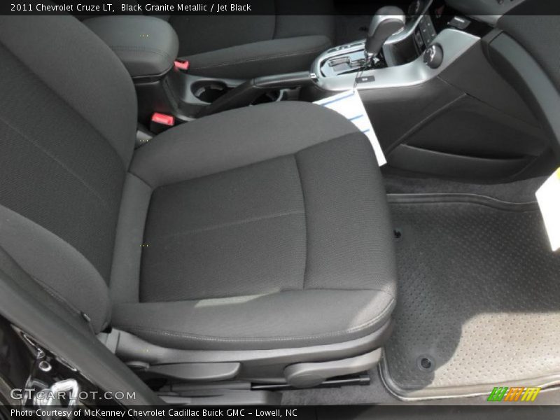 Black Granite Metallic / Jet Black 2011 Chevrolet Cruze LT