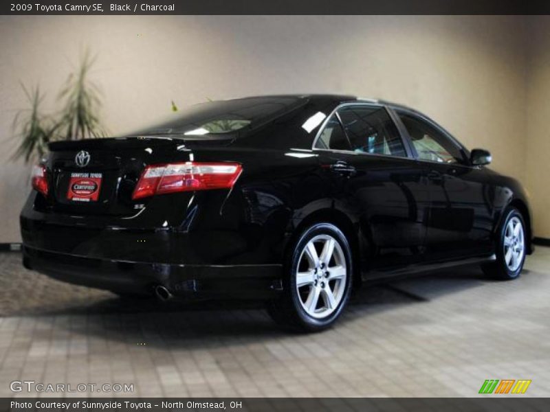 Black / Charcoal 2009 Toyota Camry SE