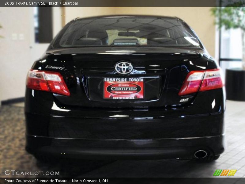 Black / Charcoal 2009 Toyota Camry SE