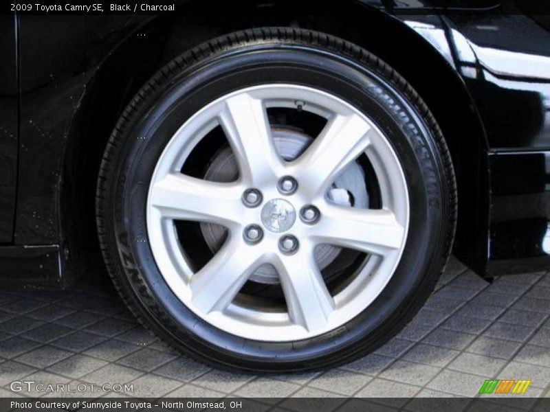 Black / Charcoal 2009 Toyota Camry SE