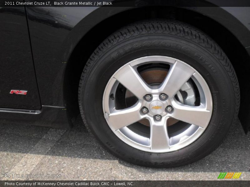 Black Granite Metallic / Jet Black 2011 Chevrolet Cruze LT