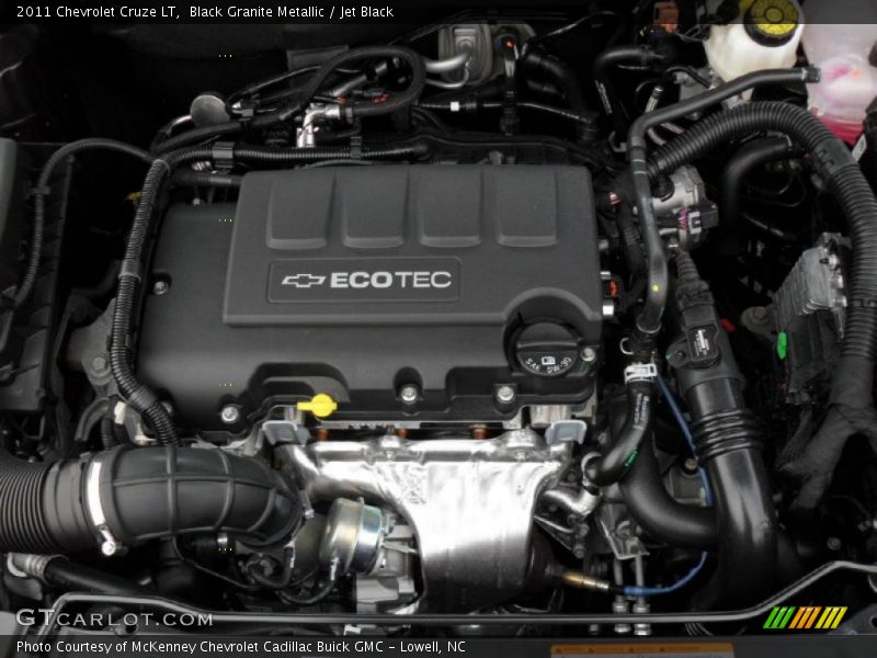 Black Granite Metallic / Jet Black 2011 Chevrolet Cruze LT