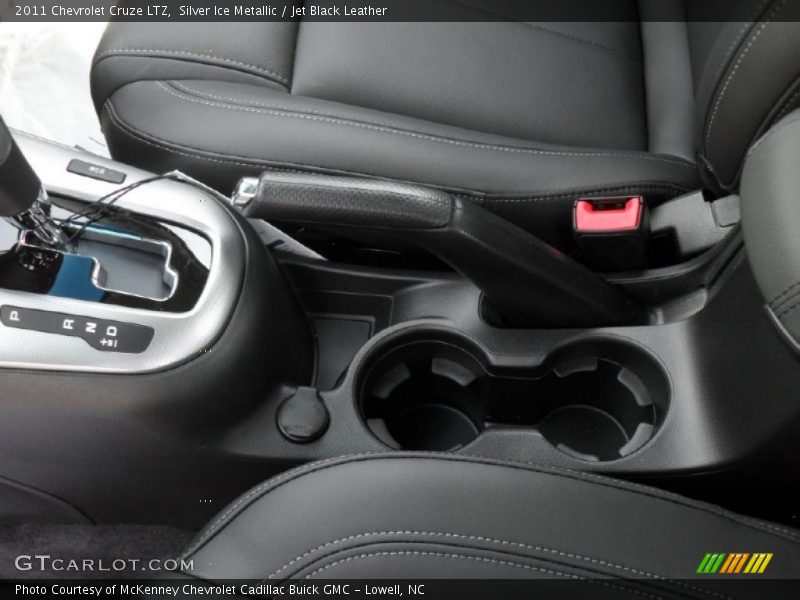 Silver Ice Metallic / Jet Black Leather 2011 Chevrolet Cruze LTZ