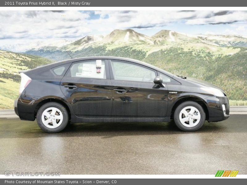 Black / Misty Gray 2011 Toyota Prius Hybrid II