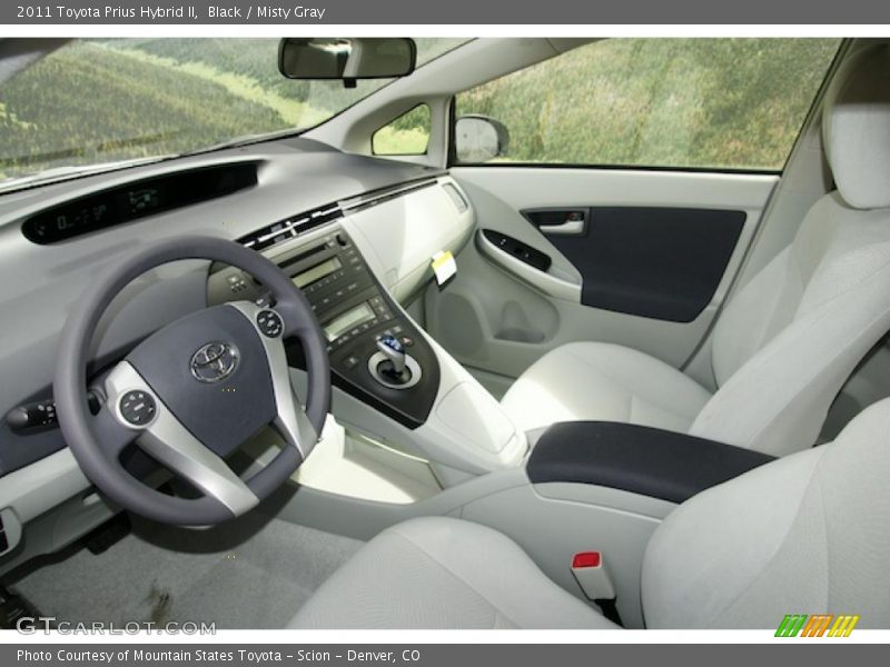 Black / Misty Gray 2011 Toyota Prius Hybrid II