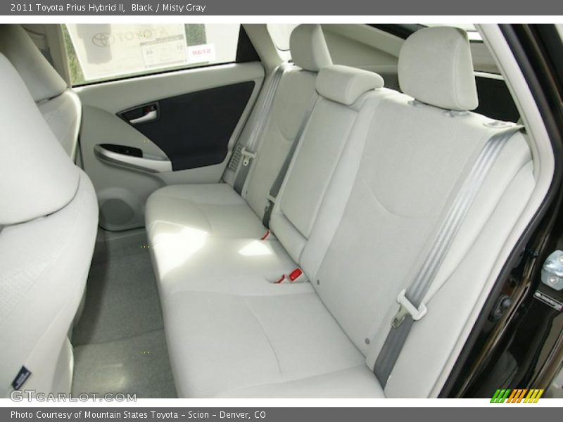 Black / Misty Gray 2011 Toyota Prius Hybrid II