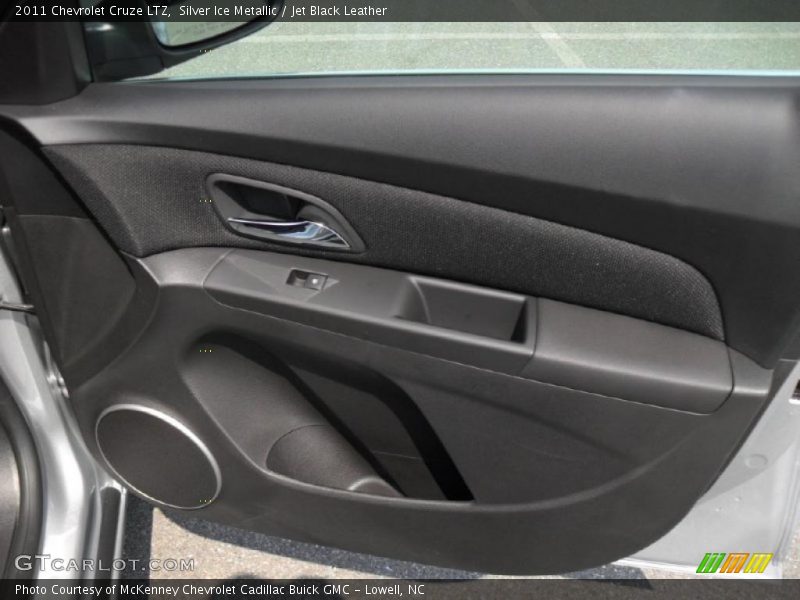 Silver Ice Metallic / Jet Black Leather 2011 Chevrolet Cruze LTZ