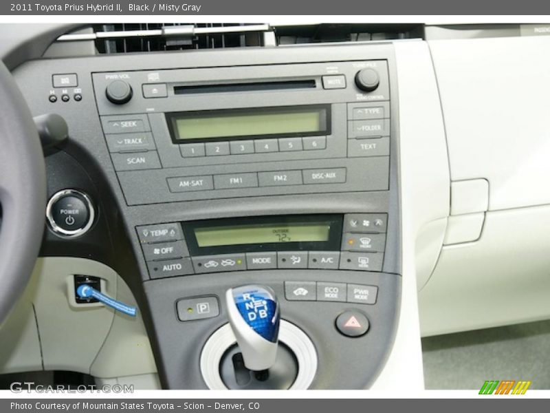 Controls of 2011 Prius Hybrid II