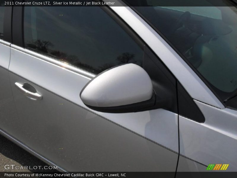 Silver Ice Metallic / Jet Black Leather 2011 Chevrolet Cruze LTZ