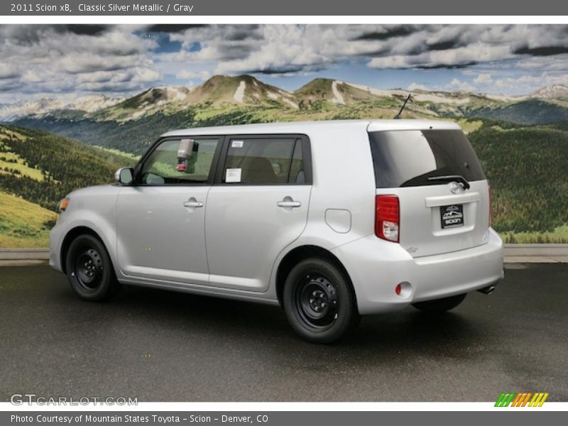 Classic Silver Metallic / Gray 2011 Scion xB
