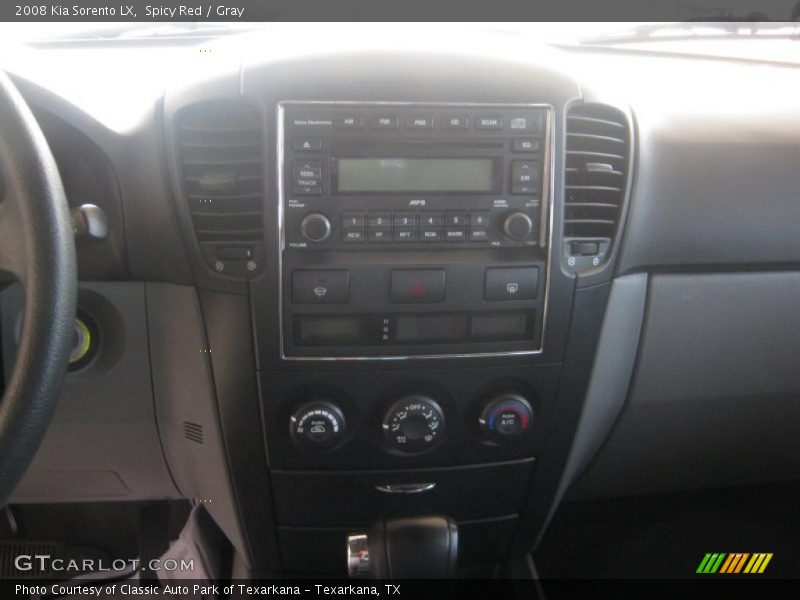Spicy Red / Gray 2008 Kia Sorento LX