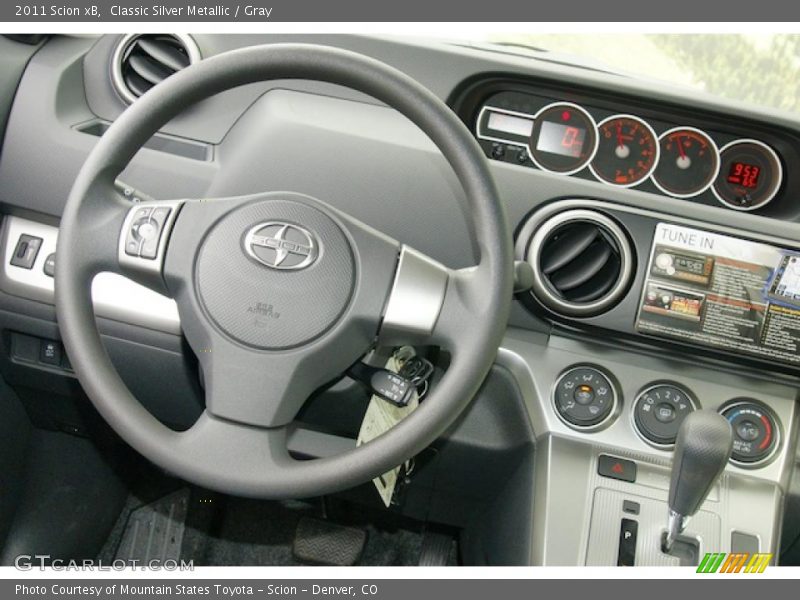 Classic Silver Metallic / Gray 2011 Scion xB