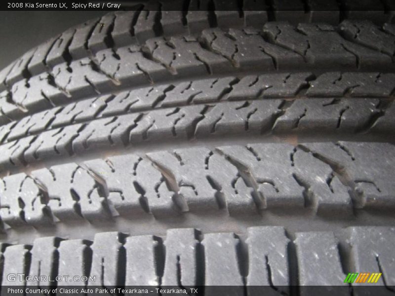 Spicy Red / Gray 2008 Kia Sorento LX