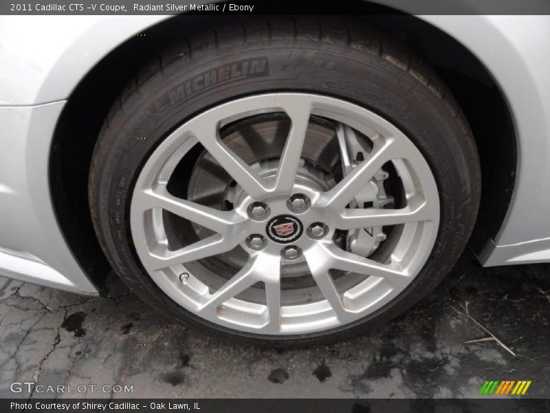  2011 CTS -V Coupe Wheel