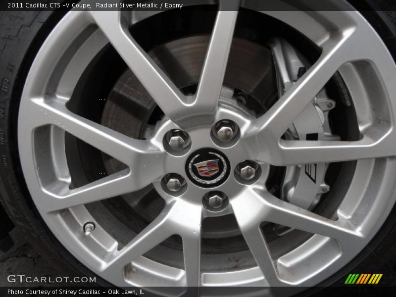  2011 CTS -V Coupe Wheel