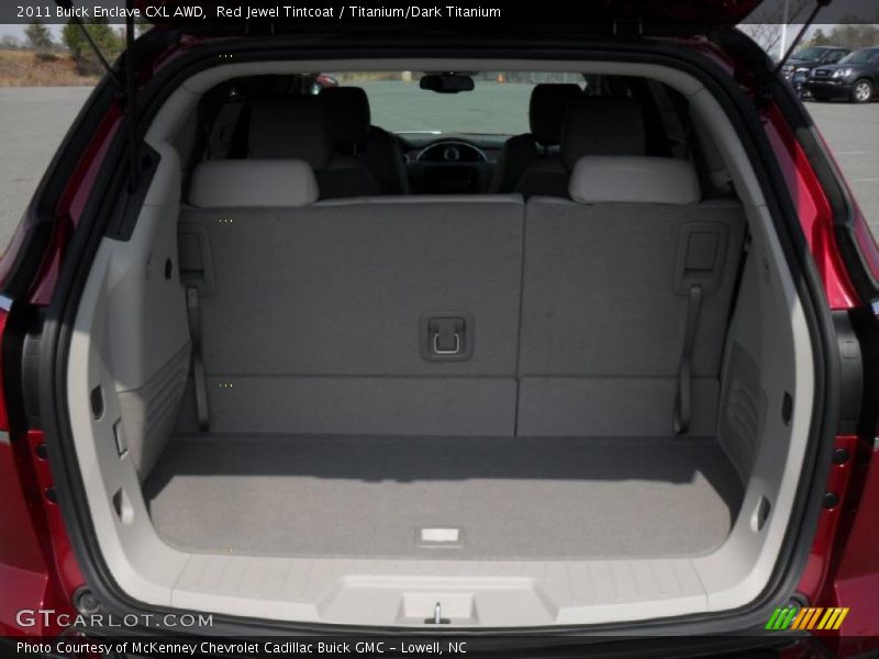  2011 Enclave CXL AWD Trunk