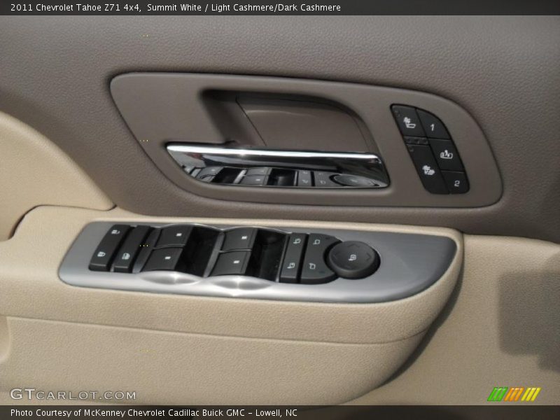 Summit White / Light Cashmere/Dark Cashmere 2011 Chevrolet Tahoe Z71 4x4