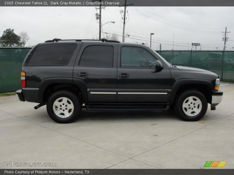 Dark Gray Metallic / Gray/Dark Charcoal 2005 Chevrolet Tahoe LS