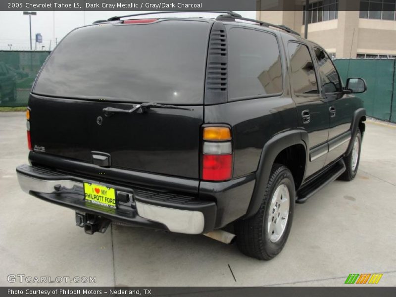 Dark Gray Metallic / Gray/Dark Charcoal 2005 Chevrolet Tahoe LS