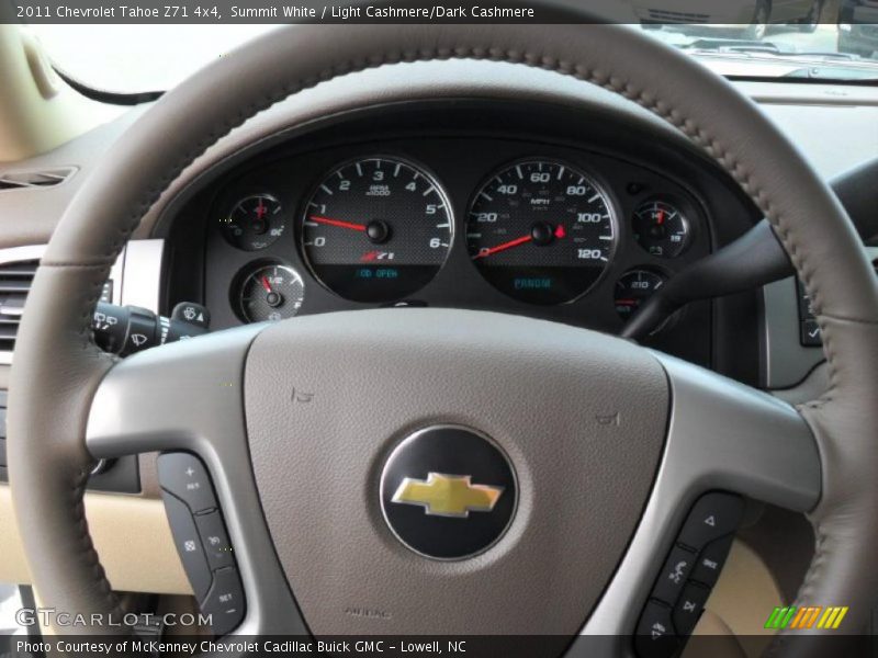 Summit White / Light Cashmere/Dark Cashmere 2011 Chevrolet Tahoe Z71 4x4