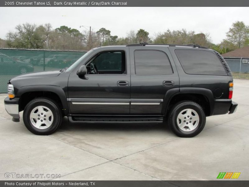 Dark Gray Metallic / Gray/Dark Charcoal 2005 Chevrolet Tahoe LS