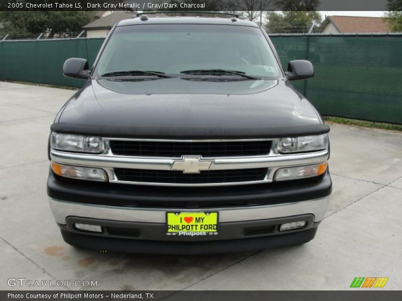 Dark Gray Metallic / Gray/Dark Charcoal 2005 Chevrolet Tahoe LS