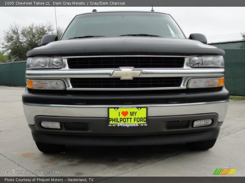 Dark Gray Metallic / Gray/Dark Charcoal 2005 Chevrolet Tahoe LS