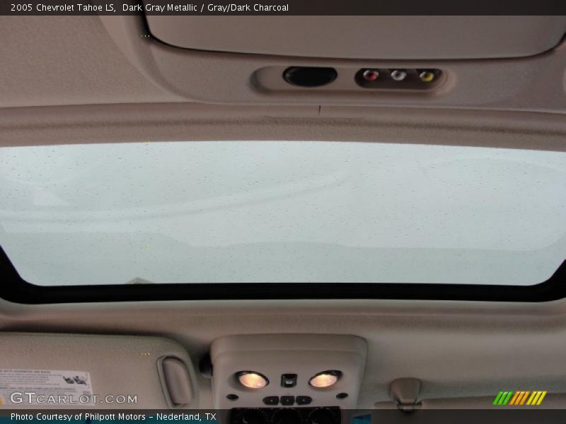 Dark Gray Metallic / Gray/Dark Charcoal 2005 Chevrolet Tahoe LS