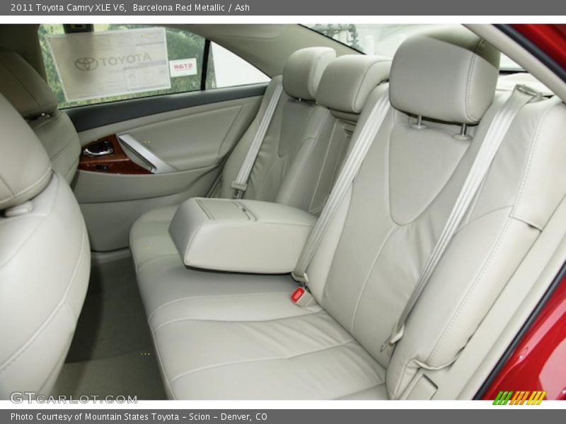 Barcelona Red Metallic / Ash 2011 Toyota Camry XLE V6