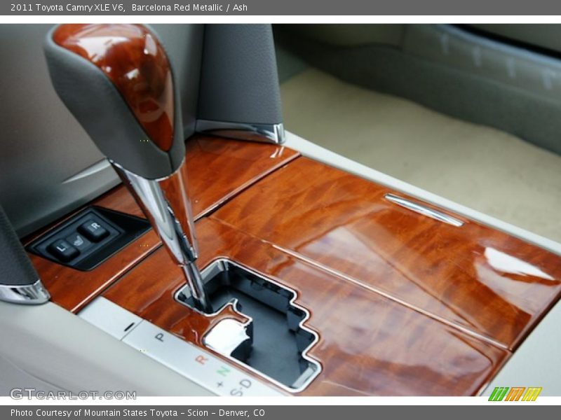 Barcelona Red Metallic / Ash 2011 Toyota Camry XLE V6