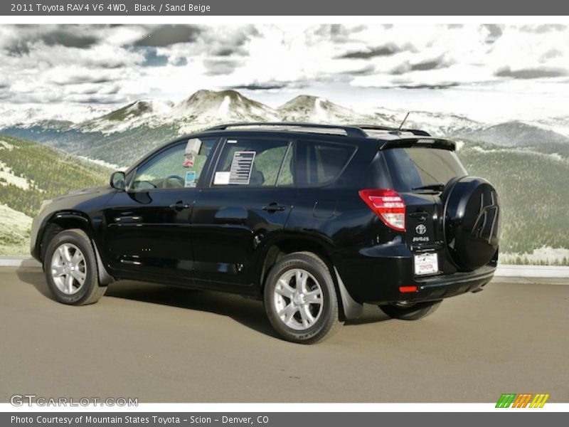 Black / Sand Beige 2011 Toyota RAV4 V6 4WD