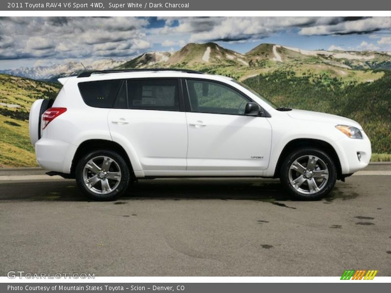  2011 RAV4 V6 Sport 4WD Super White